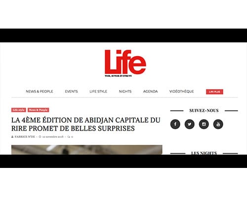Life Mag.ci  – La 4ème édition de Abidjan Capitale du Rire promet de belles surprises